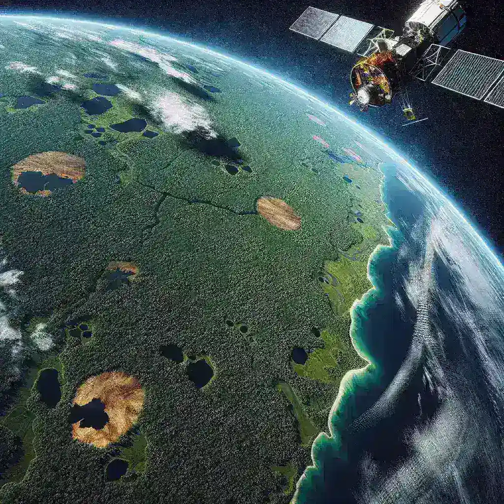 Satélites brasileiros ajudam a monitorar desmatamento na Amazônia