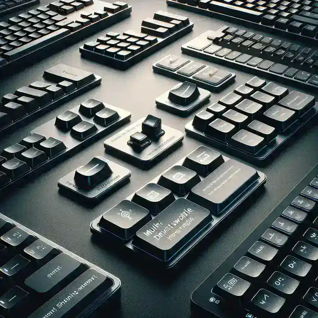 Teclados com função de alternância entre múltiplos dispositivos disponíveis nacionalmente